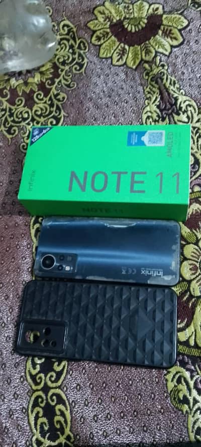 infinix note 11 6GB 128GB with box