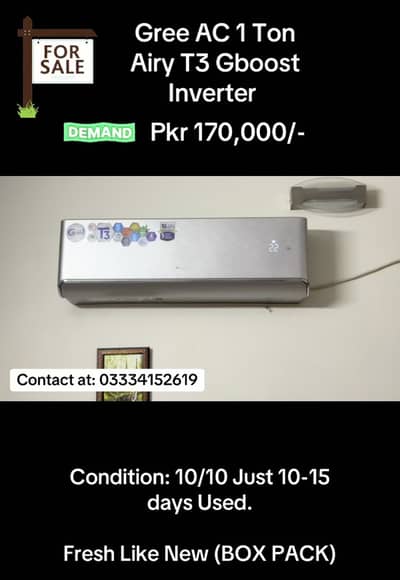 Gree Ac 1 Ton (inverter)