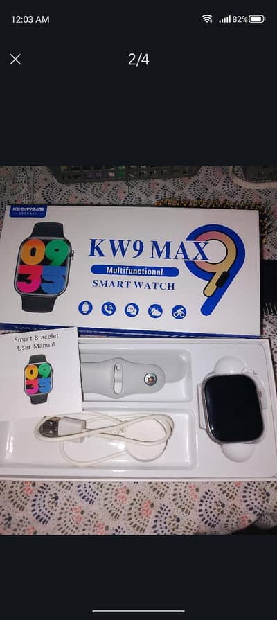 KW9 MAX SMART WATCH