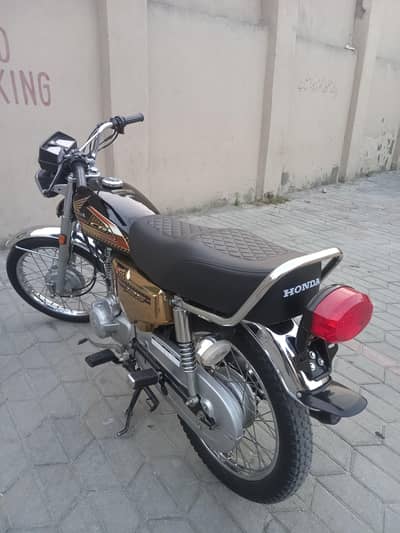 Honda 125 Gold Edition 2024/2025 applied for. . awesome bike