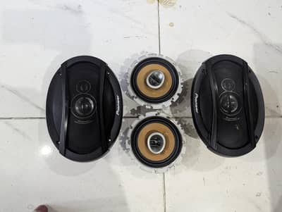 pioneer car speakers 2 genuine pairs