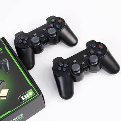 Two wireless PC gaming controllers