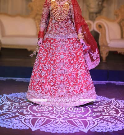 designer bridal lehnga