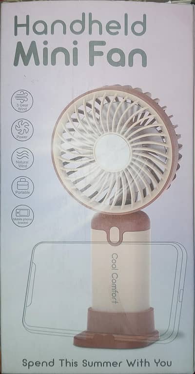 Handheld mine fan