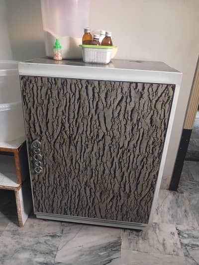 wooden storage cabinet