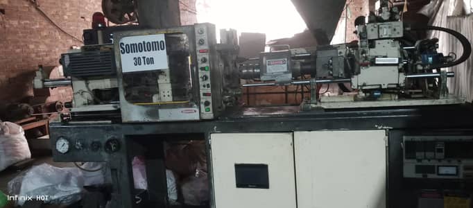injection molding machine.
