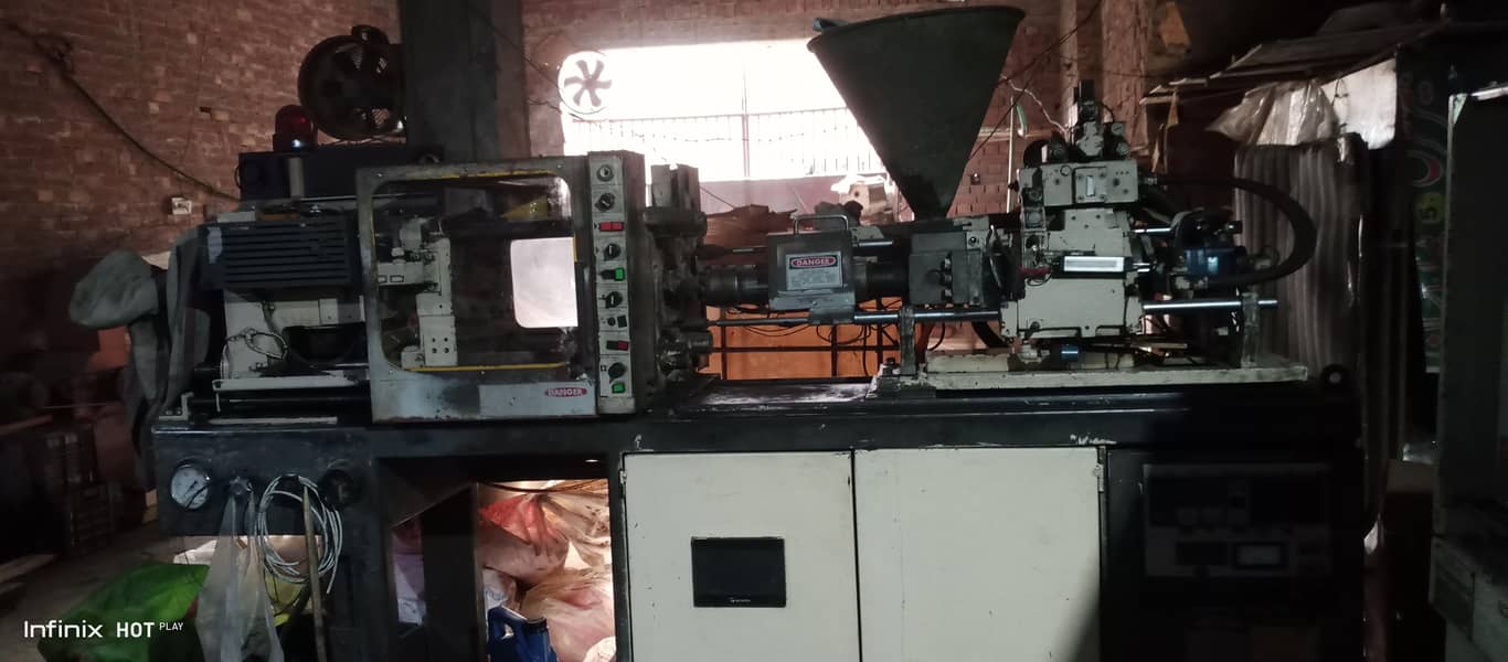 injection molding machine. 2