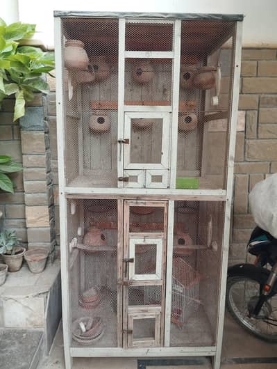 pure wood cage