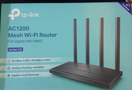 TP-Link AC1200 Dual Band Wi-Fi Router (Excellent Condition)