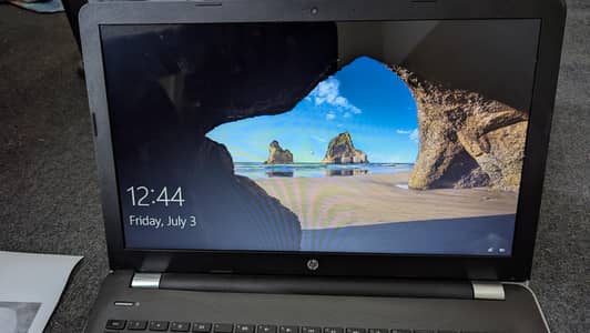 HP laptop core i3 7th generation