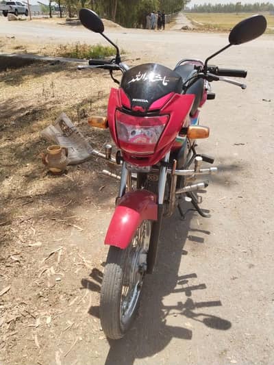 Honda100 cc model 2021 open chit location mardan city