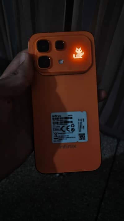 Infinix Note 60 Pro| only box open piece |orange colour