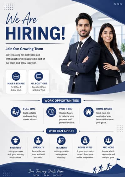 Hiring both male and female