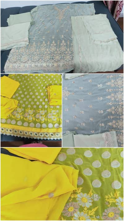 2500 Mai 2 unstitched dresses