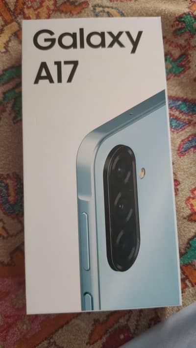 Samsung A17 Non Active Box Pack