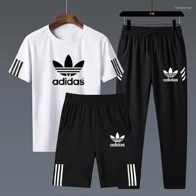 MEN'S SUMMER THREE PEICE ADIDAS PRINT