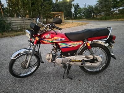 Honda CD 70 Islamabad registered