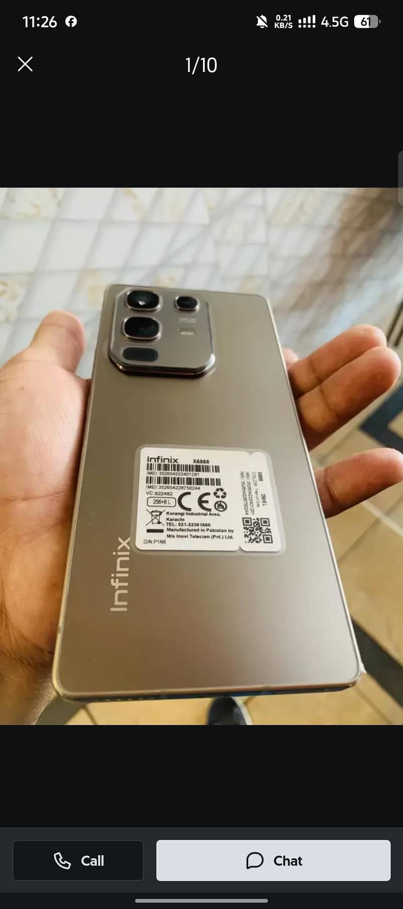 infinx note 50 6
