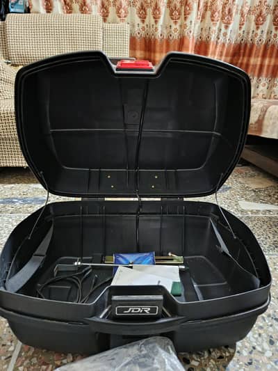 JDR 45L Motorcycle Top Box with LED Light