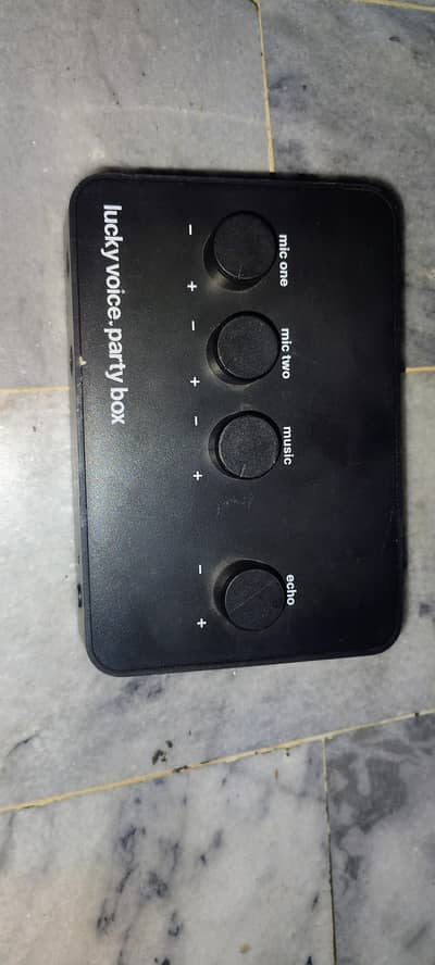 Party music mixer box For singing Video filming event purpose