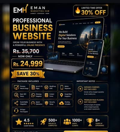 Build every type of website