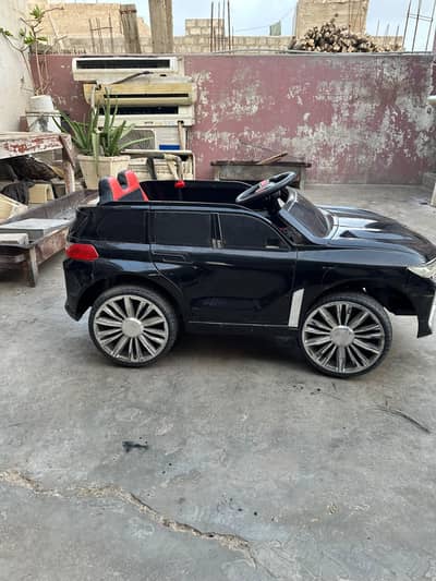 Bought electric car for kids