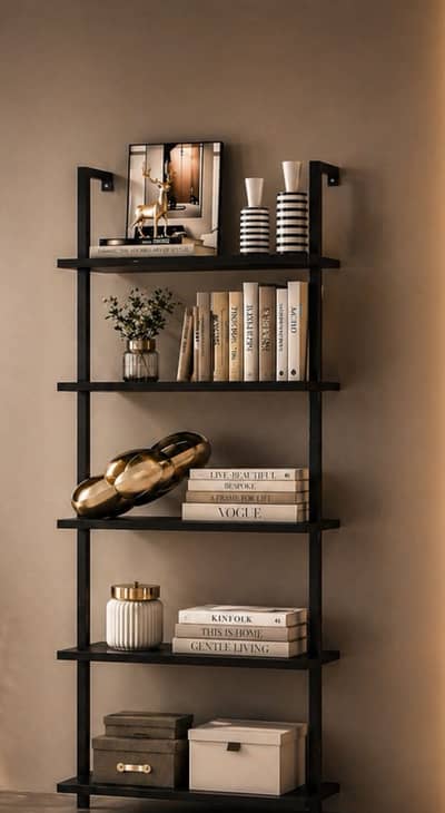 5 Tier Modern Wall Shelf Rack