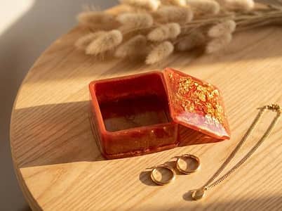 Resin Jewelry Box