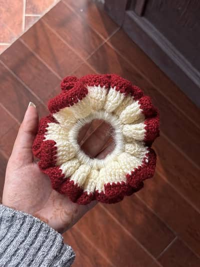 Handmade Crochet Hair Bows & Scrunchies | Premium Hair Accessories |