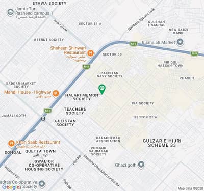 120 Gaz Leased Plot for Sale Faridi Niazi Society, Scheme 33