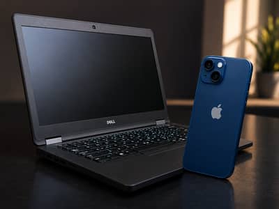 Dell Latitude 5480 + iPhone 13 (128GB Non-PTA) Package Deal