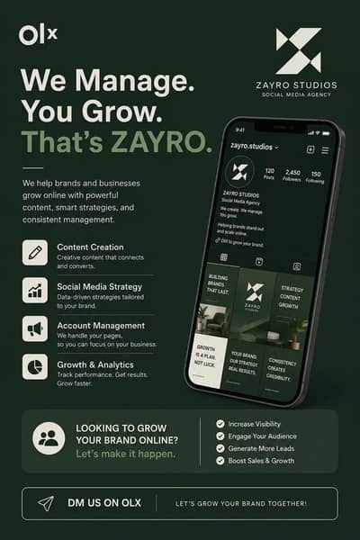 Social Media Management | Instagram, Facebook & TikTok Growth