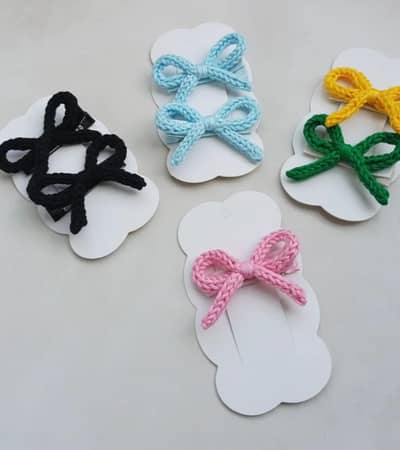 crochet hair pins and clips also available for independence day 