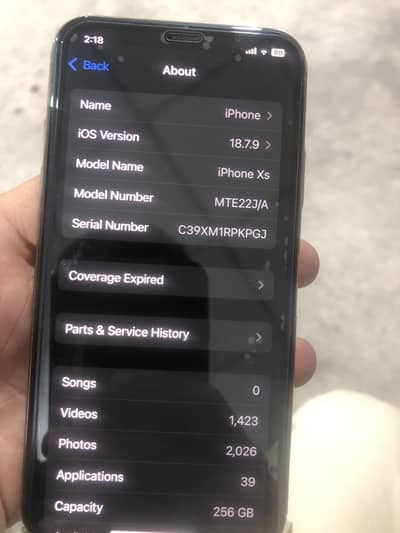 Apple iPhone XS