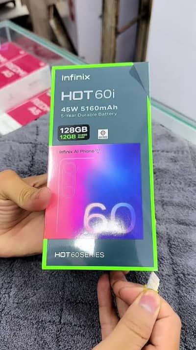 Infinix hot 60i 6+6 128