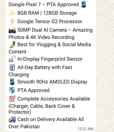 Google Pixel 7 Pro