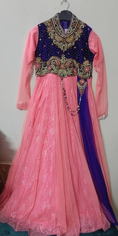 3 piece Long Flared Fancy Maxi