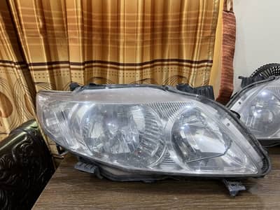 Corolla Gli/xli genuine headlights and backlights 2008-2011