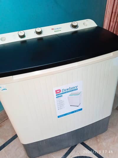 Dawlance jumbo washing machine twin tub model num DW 10500C ADVANCO