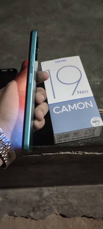 Tecno CAMON 19 Neo 6+128 selad with box charger 03182745788