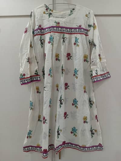 free size 2 piece Alkaram dress