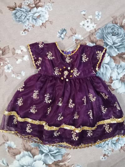 New fancy frock home made stitch