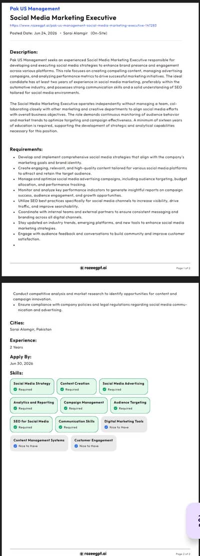 Content Creation Advertisment