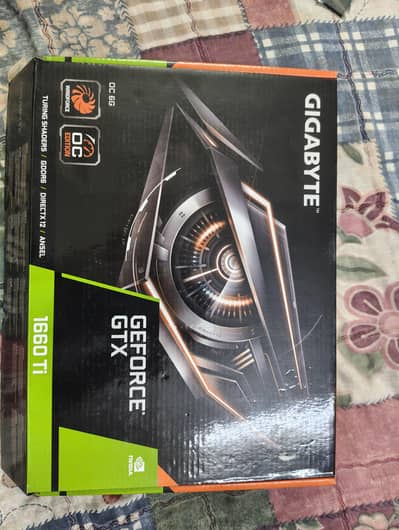 GTX 1660TI 6GB VRAM GPU, GIGABYTE
