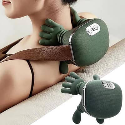Neck massage machine
