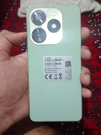 Tecno Spark 20C 4+4 128 10 by 10 condition sield  persun
