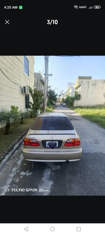 Honda Civic EXi 2000