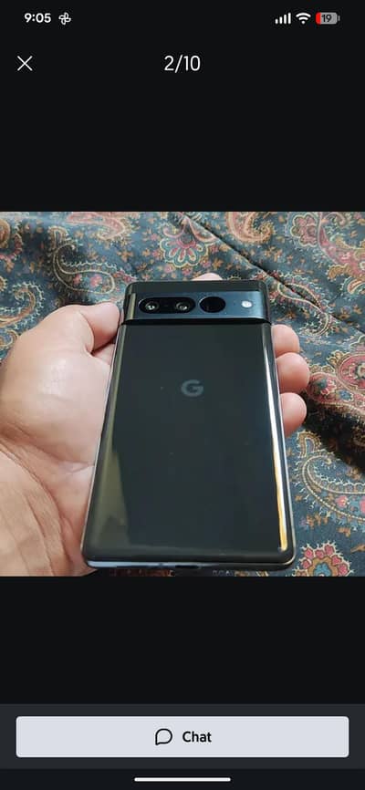 pixel 7 pro official pta 512gb shaded