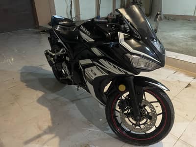 Yamaha R3 350cc dual cylinder