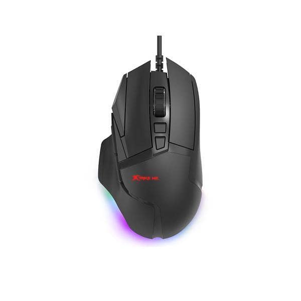 XTRIKE ME GM-520 RGB Wired Gaming Mouse 8 Programmable Buttons 12800 DPI 1000Hz Optical USB Gaming Mouse | Gaming Mouse